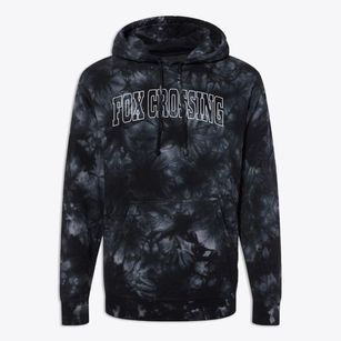 Fox Crossing Wisconsin Trendy Block Premium Tie-Dye Hoodie