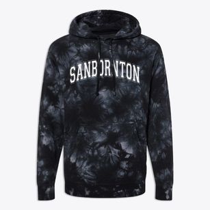 Sanbornton New Hampshire Varsity Premium Tie-Dye Hoodie