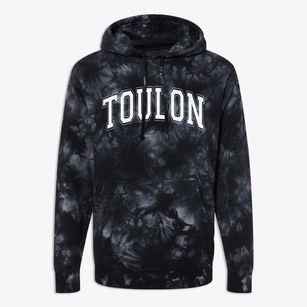 Toulon Illinois Varsity Premium Tie-Dye Hoodie