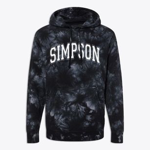 Simpson Pennsylvania Varsity Premium Tie-Dye Hoodie