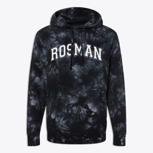 Rosman North Carolina Varsity Premium Tie-Dye Hoodie
