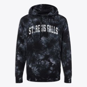 St. Regis Falls New York Varsity Premium Tie-Dye Hoodie