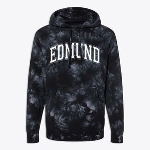 Edmund Wisconsin Varsity Premium Tie-Dye Hoodie