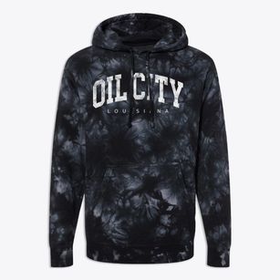 Oil City Louisiana Urban Vibe Premium Tie-Dye Hoodie