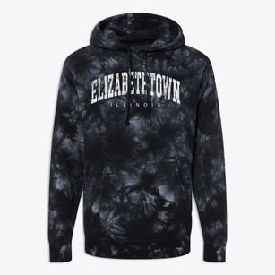 Elizabethtown Illinois Urban Vibe Premium Tie-Dye Hoodie