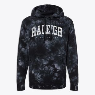 Raleigh North Dakota Urban Vibe Premium Tie-Dye Hoodie