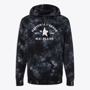National Harbor Maryland Star Premium Tie-Dye Hoodie