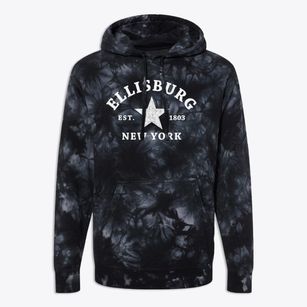 Ellisburg New York Star Premium Tie-Dye Hoodie