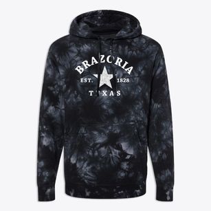 Brazoria Texas Star Premium Tie-Dye Hoodie
