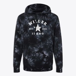 Wilder Idaho Star Premium Tie-Dye Hoodie