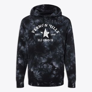 Vernon Hills Illinois Star Premium Tie-Dye Hoodie