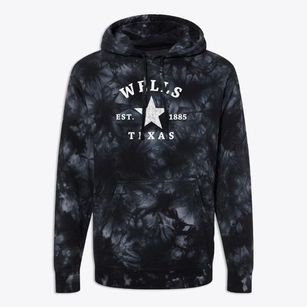 Wells Texas Star Premium Tie-Dye Hoodie