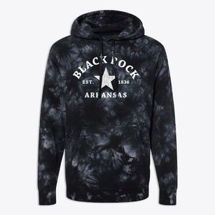 Black Rock Arkansas Star Premium Tie-Dye Hoodie