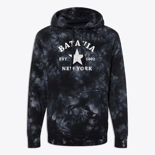 Batavia New York Star Premium Tie-Dye Hoodie