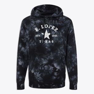 E. Lopez Texas Star Premium Tie-Dye Hoodie