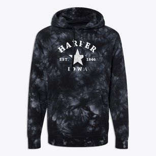 Harper Iowa Star Premium Tie-Dye Hoodie