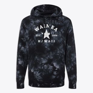 Waimea Hawaii Star Premium Tie-Dye Hoodie