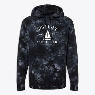 Sisters Oregon Yacht Club Premium Tie-Dye Hoodie