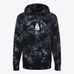 Mariaville Lake New York Yacht Club Premium Tie-Dye Hoodie