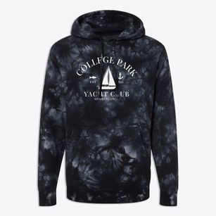College Park Georgia Yacht Club Premium Tie-Dye Hoodie