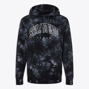 San Antonio Texas Inline Premium Tie-Dye Hoodie