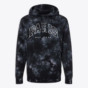 Paris New York Inline Premium Tie-Dye Hoodie
