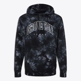 Groveton Texas Inline Premium Tie-Dye Hoodie
