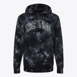 West Wood Utah Inline Premium Tie-Dye Hoodie