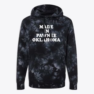 Pawnee Oklahoma Classic 70s Premium Tie-Dye Hoodie