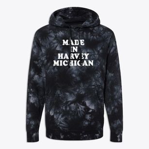 Harvey Michigan Classic 70s Premium Tie-Dye Hoodie