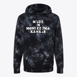 Montezuma Kansas Classic 70s Premium Tie-Dye Hoodie