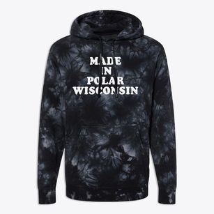 Polar Wisconsin Classic 70s Premium Tie-Dye Hoodie