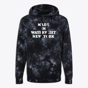 Watervliet New York Classic 70s Premium Tie-Dye Hoodie