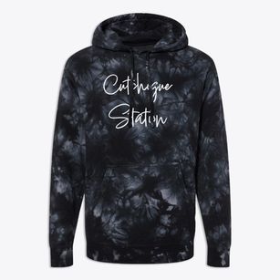 Cutchogue Station New York Freestyle Premium Tie-Dye Hoodie