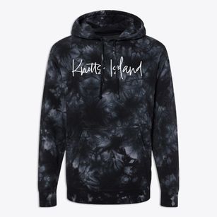 Knotts Island North Carolina Freestyle Premium Tie-Dye Hoodie