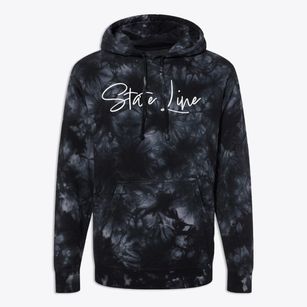 State Line Massachusetts Freestyle Premium Tie-Dye Hoodie
