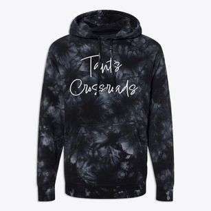 Tants Crossroads North Carolina Freestyle Premium Tie-Dye Hoodie