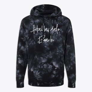 Hallandale Beach Florida Freestyle Premium Tie-Dye Hoodie