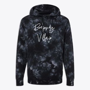 Burgundy Village Virginia Freestyle Premium Tie-Dye Hoodie