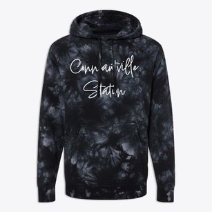 Conneautville Station Pennsylvania Freestyle Premium Tie-Dye Hoodie