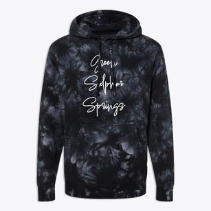 Green Sulphur Springs West Virginia Freestyle Premium Tie-Dye Hoodie