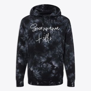 Swannanoa Hills North Carolina Freestyle Premium Tie-Dye Hoodie