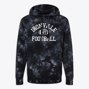 Ironville New York Football Premium Tie-Dye Hoodie