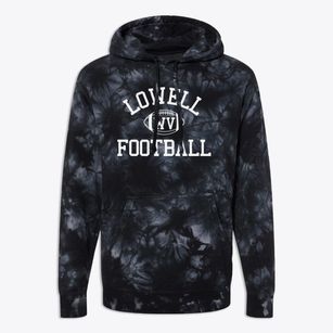 Lowell West Virginia Football Premium Tie-Dye Hoodie