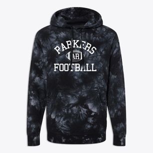 Parkers Arkansas Football Premium Tie-Dye Hoodie