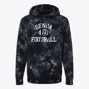 Genoa Virginia Football Premium Tie-Dye Hoodie