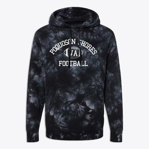 Poquoson Shores Virginia Football Premium Tie-Dye Hoodie