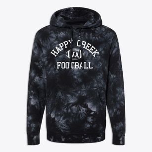 Happy Creek Virginia Football Premium Tie-Dye Hoodie