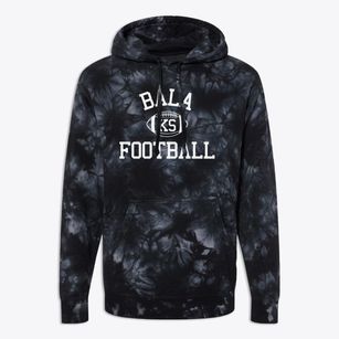 Bala Kansas Football Premium Tie-Dye Hoodie