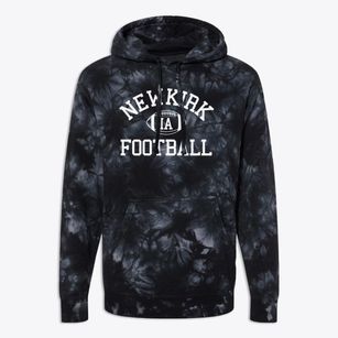 Newkirk Iowa Football Premium Tie-Dye Hoodie
